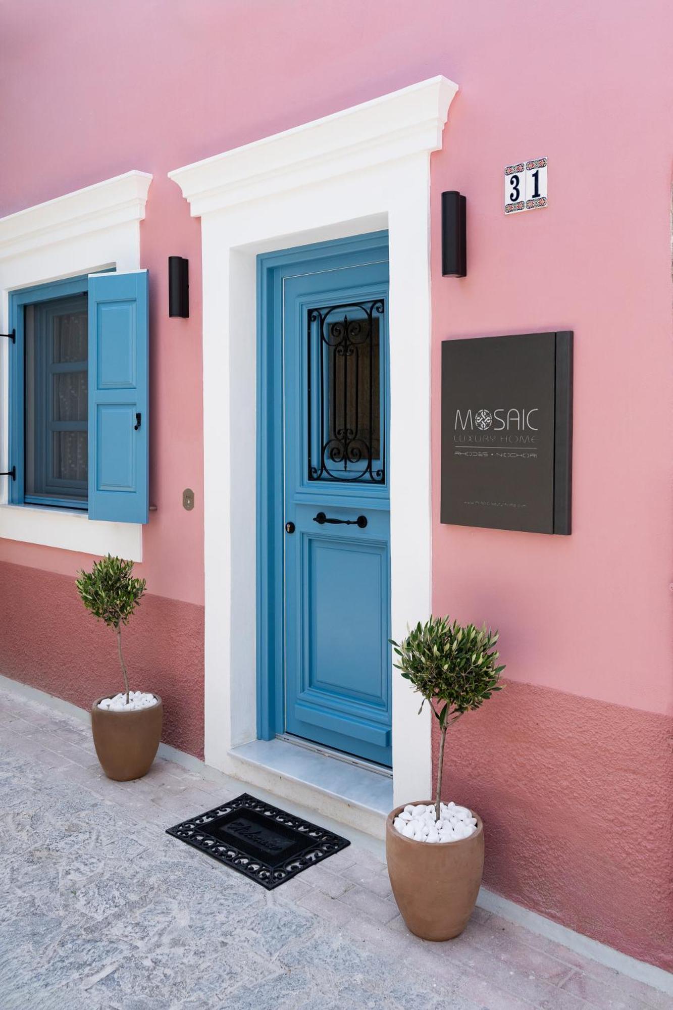 Mosaic Luxury Home Rhodes City Buitenkant foto