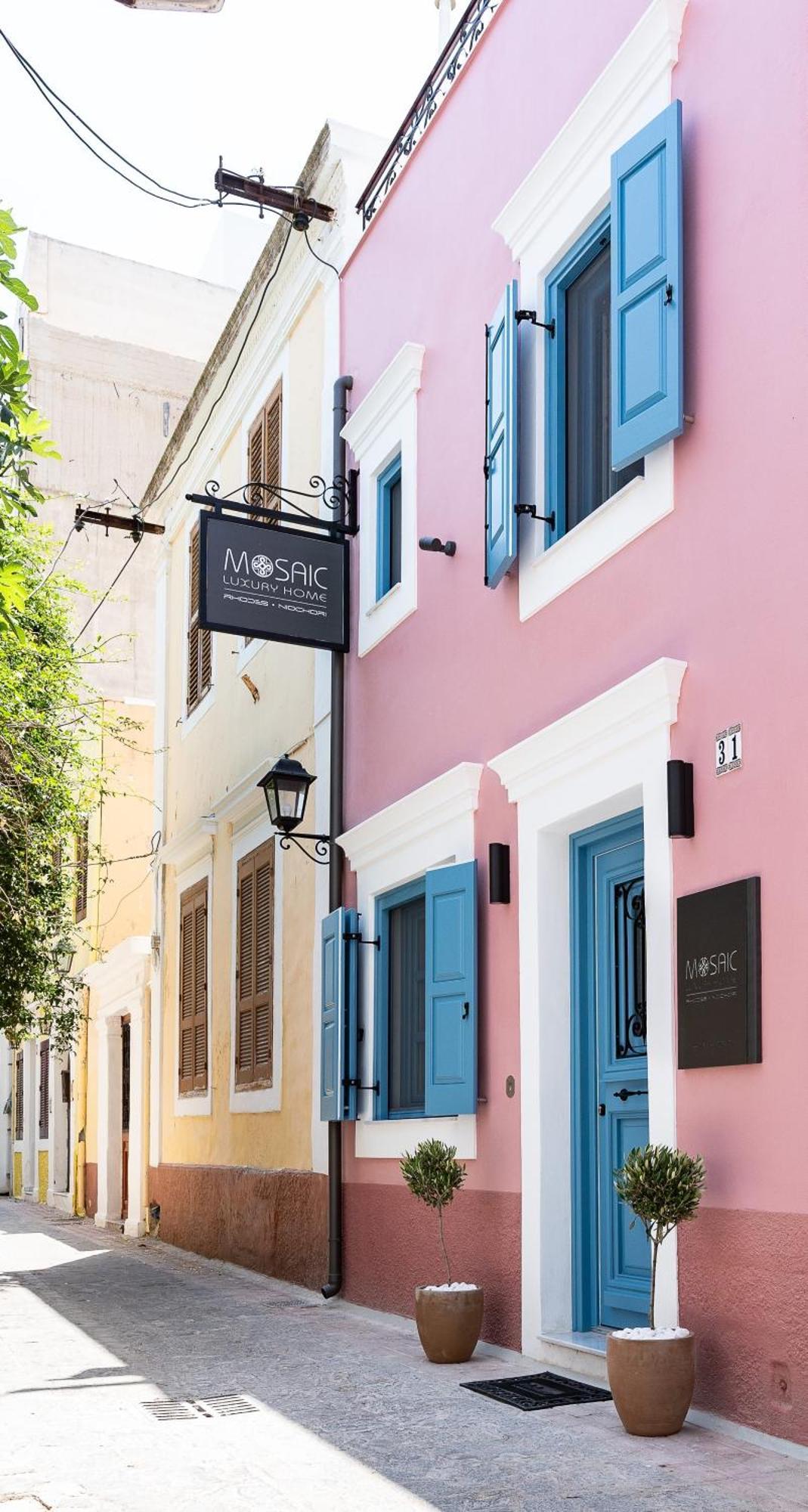 Mosaic Luxury Home Rhodes City Buitenkant foto